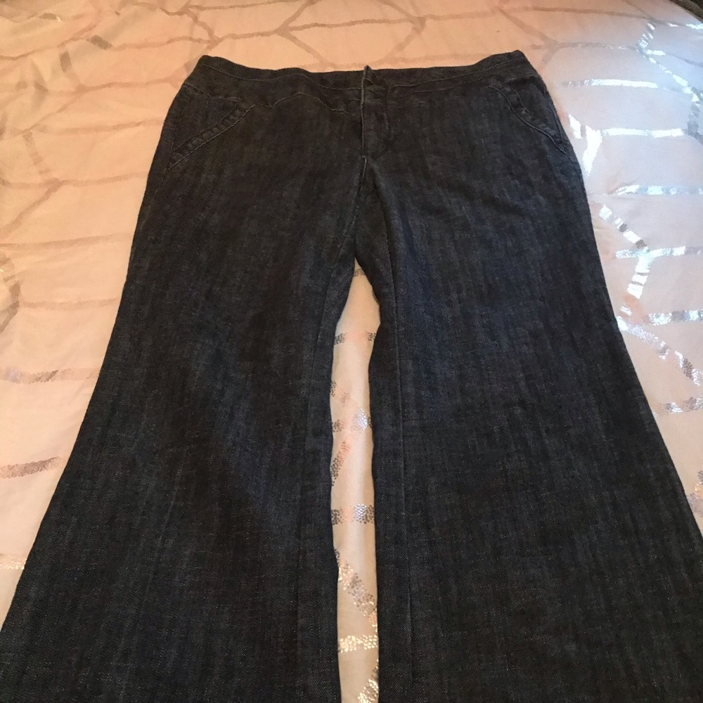 Maurices denim slacks